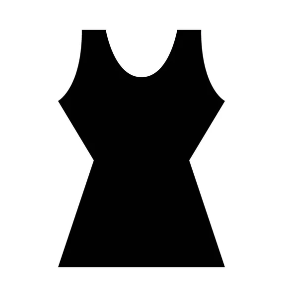 Kadın giysi vektör simgesi — Stok Vektör