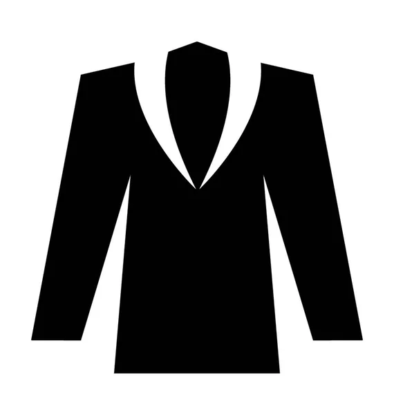 Coat vector icono — Archivo Imágenes Vectoriales