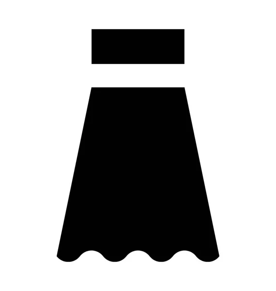 GORED kjol vektor symbol — Stock vektor