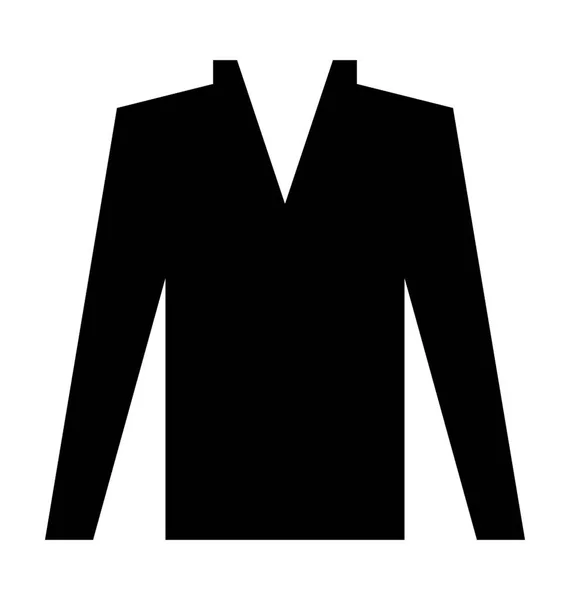 Serek koszula wektor ikona — Wektor stockowy