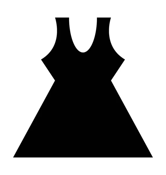 Baby doll Dress Vector Icon — Stockvector