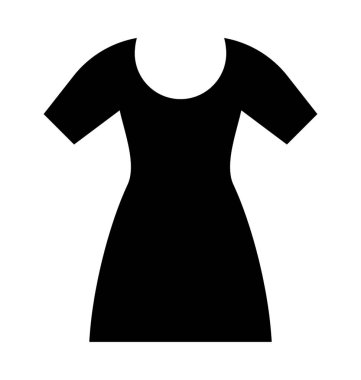  Gömlek elbise vektör simgesi