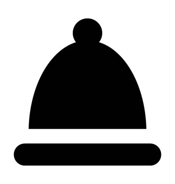  Örme kap vektör simgesi 