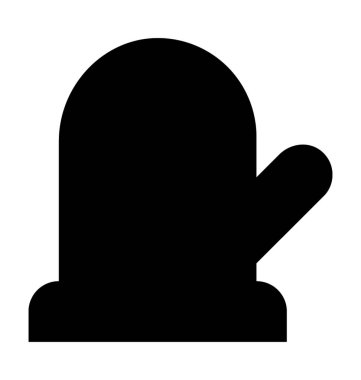  Mitten vektör simgesi