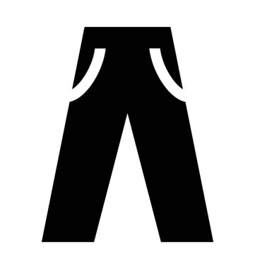  Pantolon vektör simgesi