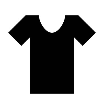  t-shirt vektör simgesi