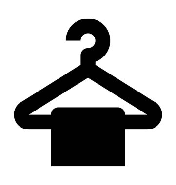  Havlu askısı vektör simgesi