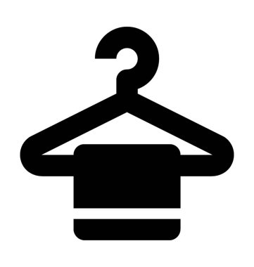  Havlu askısı vektör simgesi