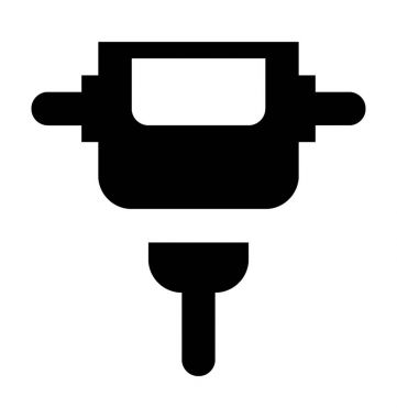  Misket makine vektör simgesi 