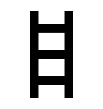  Merdiven vektör simgesi