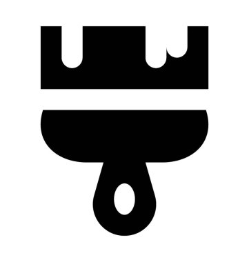  boya fırçası vektör simgesi