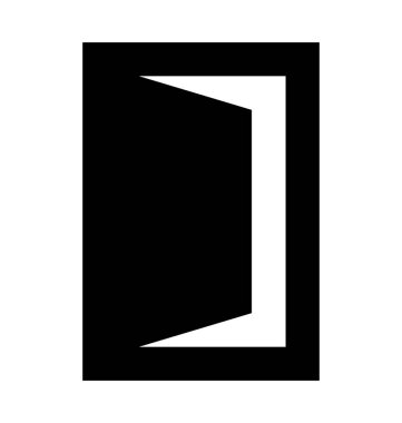  Kapı vektör simgesi