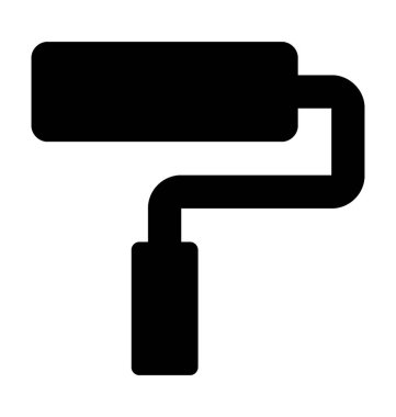  boya silindiri vektör simgesi