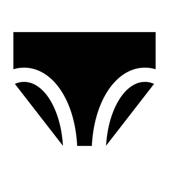 Skivvies Vector Icono — Vector de stock
