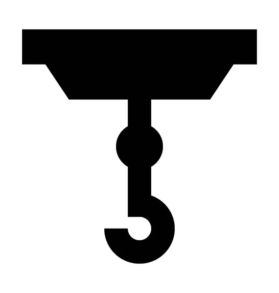 Haken-Vektor-Symbol heben — Stockvektor