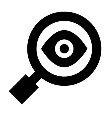  Büyüteç vektör simgesi