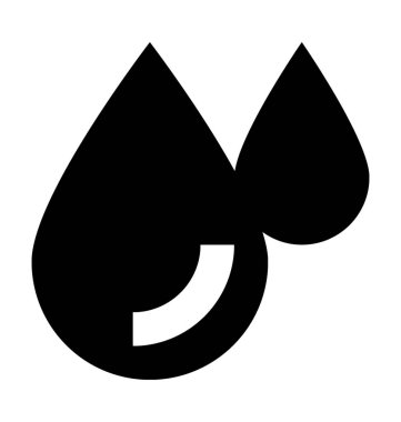  Damla vektör simgesi