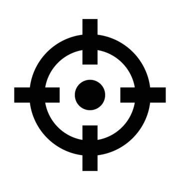  Odak vektör simgesi