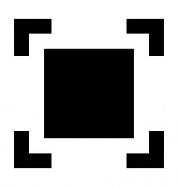  Vektör simgeyi büyütmek