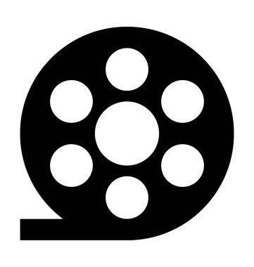  film makarası vektör simgesi