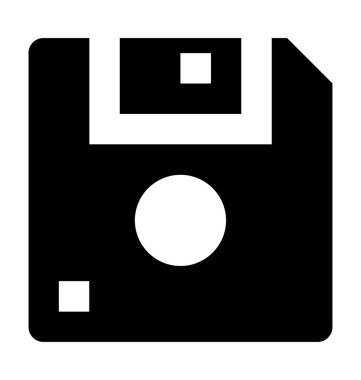  Disket vektör simgesi