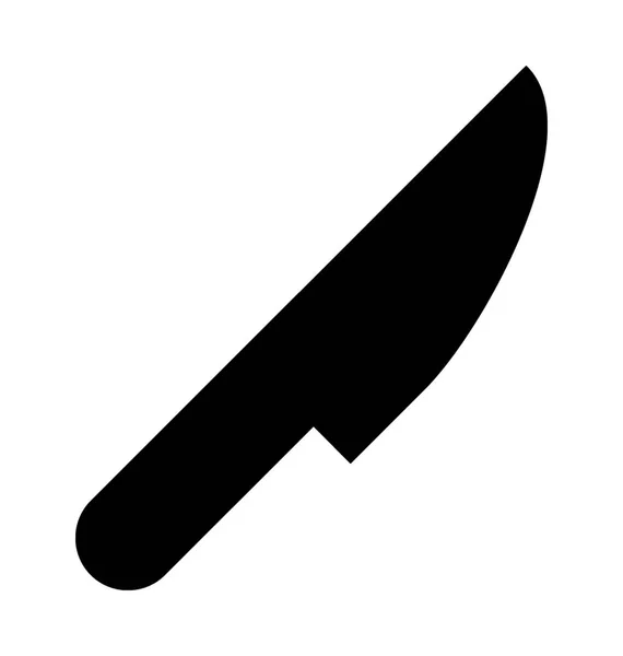 Knife Vector Icon — Stock Vector