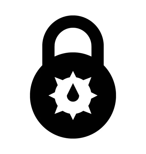 Lock Vector Icon — Stock Vector