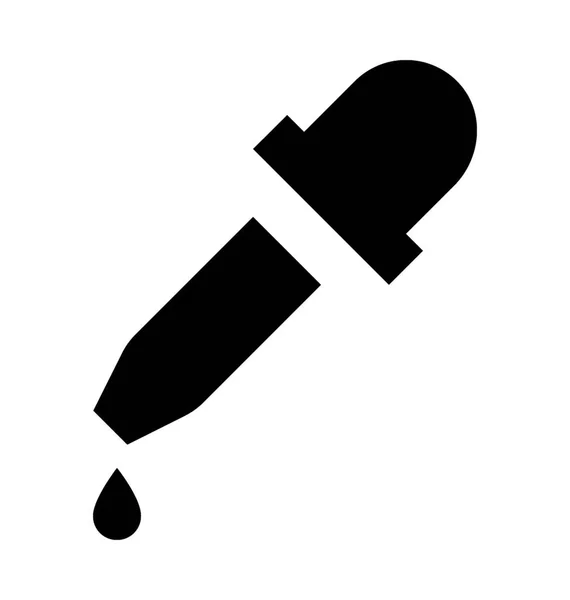 Pipetteer vector pictogram — Stockvector