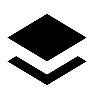  Kopya katmanları vektör simgesi