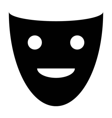  Maske vektör simgesi