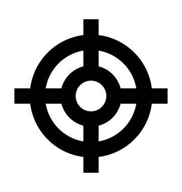  Odak vektör simgesi