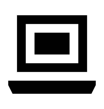  Laptop vektör simgesi