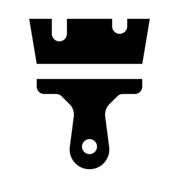  Boyama fırça vektör simgesi