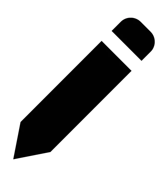 Bleistift-Vektorsymbol — Stockvektor