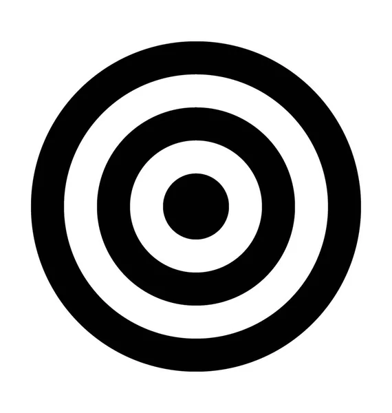 Dartboard Vector Icon — Stock vektor