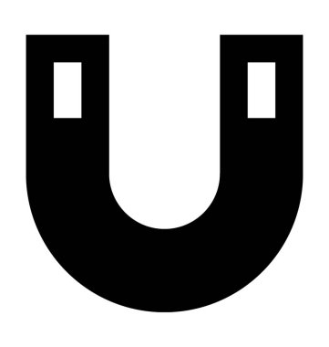  mıknatıs vektör simgesi