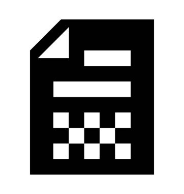  Metin sayfası vektör simgesi