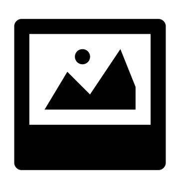  resim çerçevesi vektör simgesi