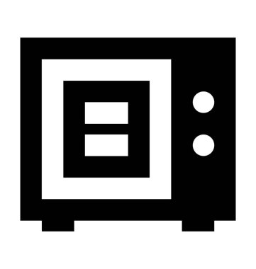  televizyon vektör simgesi