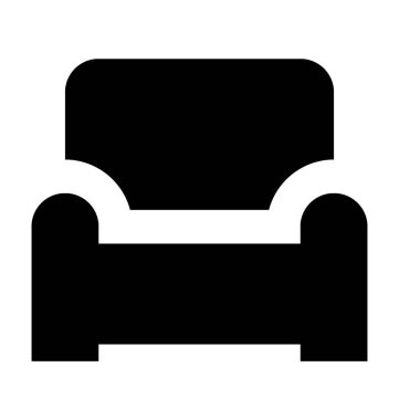  Kanepe vektör simgesi 