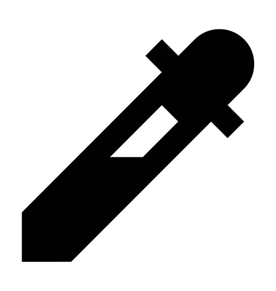 Pipetteer vector pictogram — Stockvector