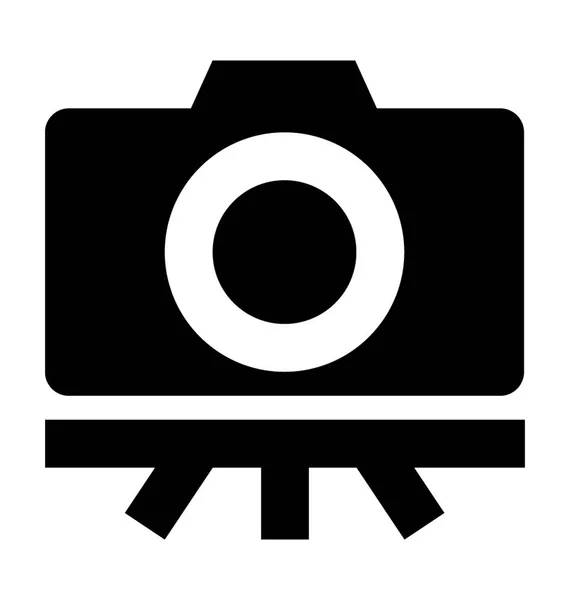 Camerasymbool vector — Stockvector
