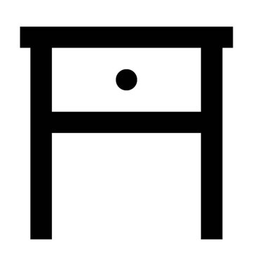  Başucundaki vektör simgesi 