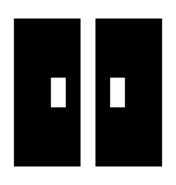  Eve giriş vektör simgesi 