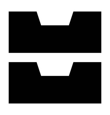  Çekmeceli vektör simgesi 