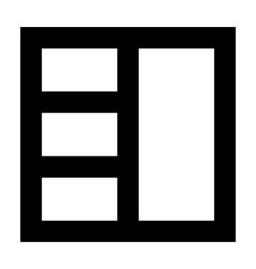  Dolap vektör simgesi 