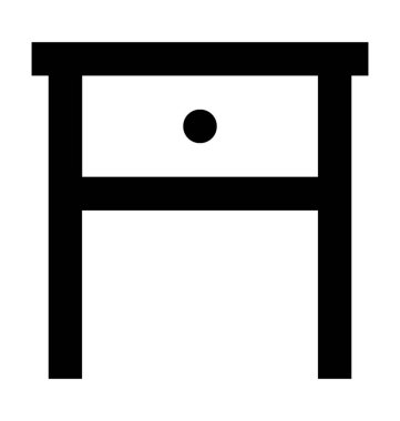  Başucundaki vektör simgesi 