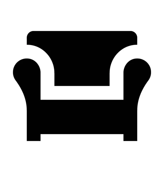ソファーのベクトル アイコン — ストックベクタ