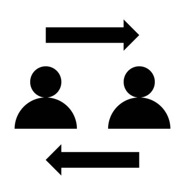  iletişim vektör simgesi