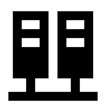  Sunucu vektör simgesi